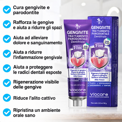 Rolimey® VioCore » Dentifricio al veleno d’api per gengivite e parodontite